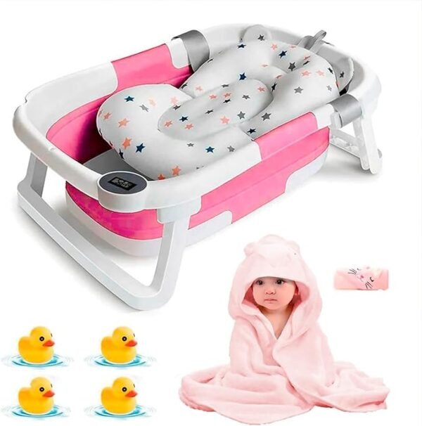 Bañera para bebe bañera Plegable