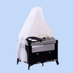 Cuna colecho para bebé con mosquitero portátil y ajustable