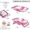 Bañera para bebe bañera Plegable