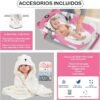 Bañera para bebe bañera Plegable