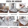 Corral para bebé para interiores y exteriores con pelotas de plástico
