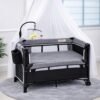 Cuna colecho para bebé con mosquitero portátil y ajustable